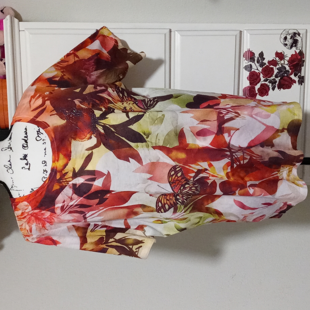 Laura Scott Butterfly Blouse